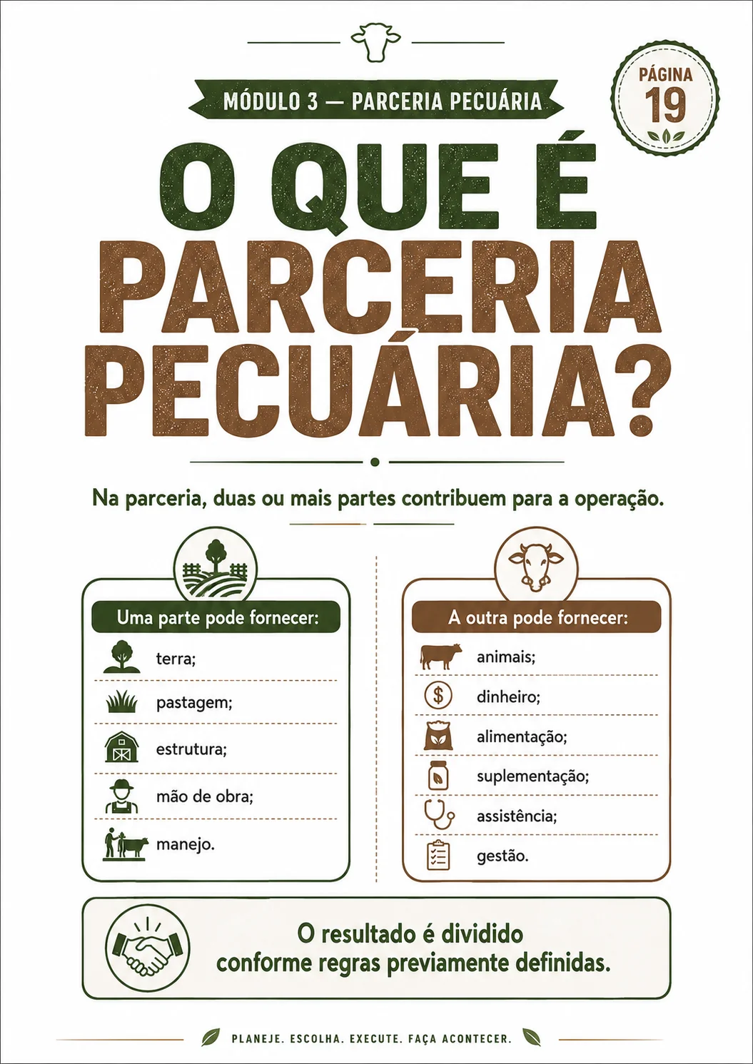 Página interna: o que é parceria pecuária